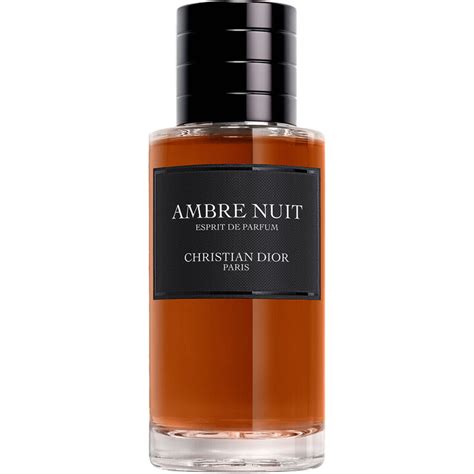 ambre nuit esprit dior.